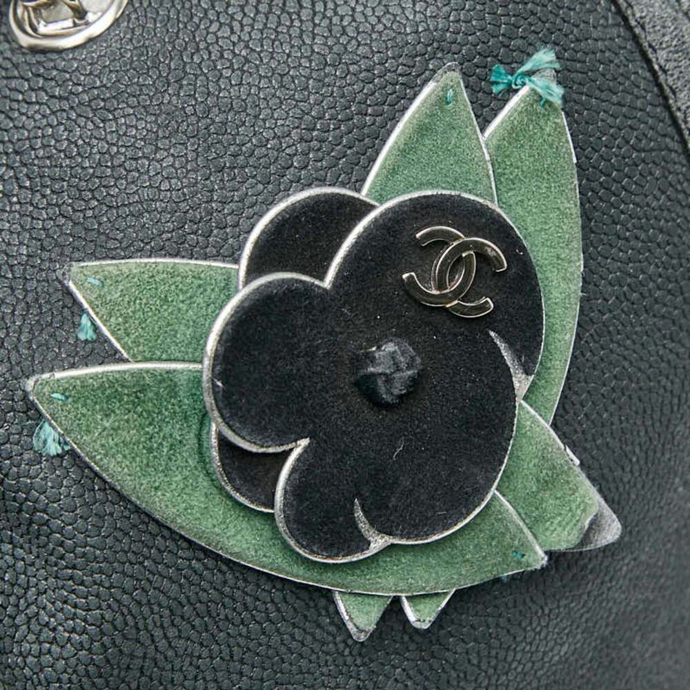 CHANEL Black Caviar Leather Tote Bag - Picture 11 of 15